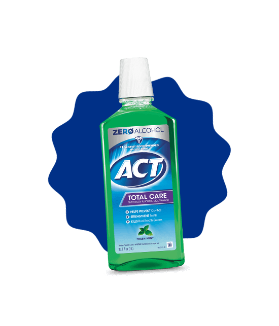 Front of ACT® Total Care bottle